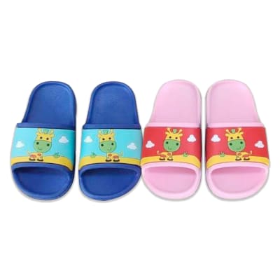 CHALAS INFANTIL UNISEX DISEÑO JIRAFA TALLA 30-35 | 80 UNID1