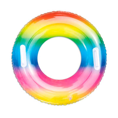 FLOTADOR INFLABLE MULTICOLOR 60CM1