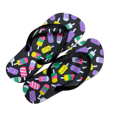 CHALAS DE NIÑA CON ESTAMPADO GOMA TALLA 30-35 | 60 UNID1
