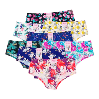 CALZÓN MUJER INVISIBLE DISEÑOS SURTIDOS | 12 UNID1