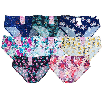 CALZON DE MUJER INVISIBLE CON DISEÑO  SURTIDOS | 12 UNID1
