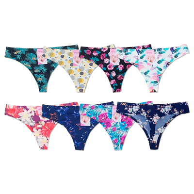 COLALESS DE MUJER DE DISEÑO INVISIBLE TALLA SURTIDA | 12 UNID1