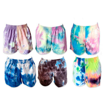 SHORT DE MUJER DISEÑO TIE DYE CON  BOLSILLO1