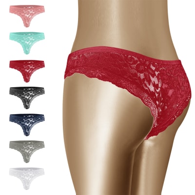 CALZON LOLA CON ENCAJE COLORES SURTIDOS | 12 UNID1