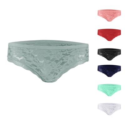 CALZON LOLA DE ENCAJE COLORES SURTIDOS | 12 UNID1