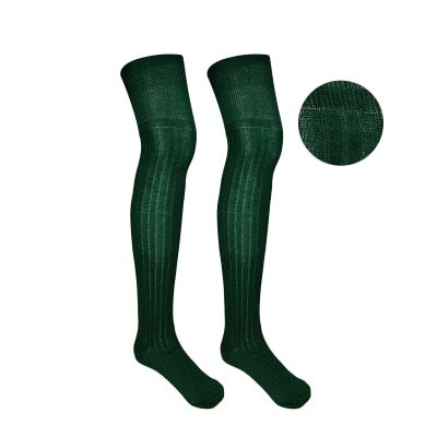 BUCANERAS ESCOLAR VERDE LINEA ACRILICA TALLA 7-81