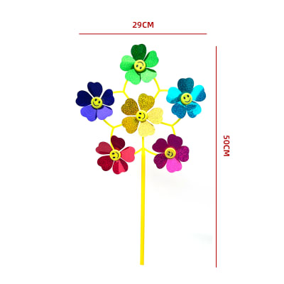 REMOLINO MOLINO DE VIENTO 6 FLORES 29X50CM1