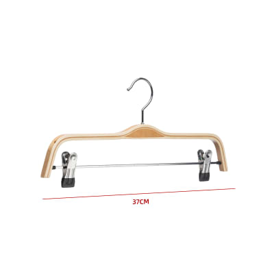 COLAGADOR MADERA  CON PINZAS METALICAS 37cm1