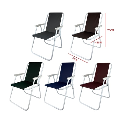 SILLAS DE PLAYA DISEÑO LISO 52X48X76cm1