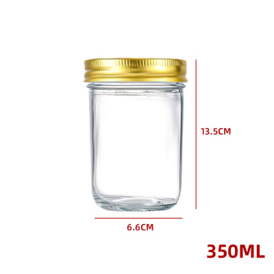 FRASCO DE VIDRIO TAPA ALUMINIO 350 ML1