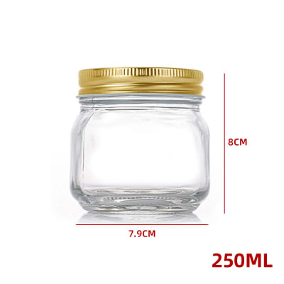 FRASCO DE VIDRIO TAPA ALUMINIO 250 ML1