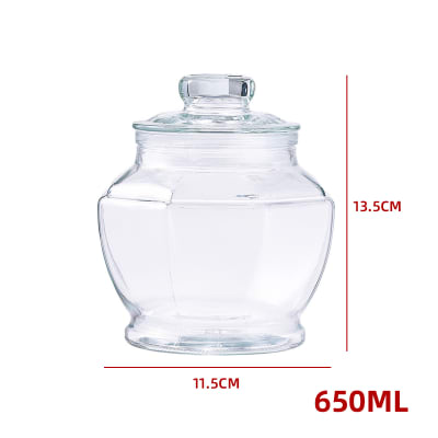FRASCO VIDRIO TAPA CRISTAL 650 ML1