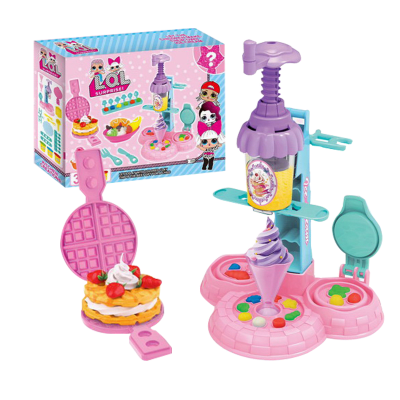 MAQUINA PARA HACER HELADOS Y WAFLES PLASTICINA1