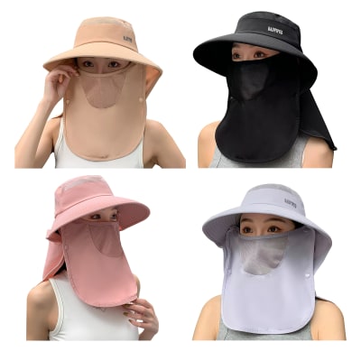 SOMBRERO MUJER CUBRE CUELLO Y CARA 58CM1