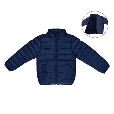 PARKA NIÑO AZUL MARINO POLAR PARA COLEGIO  6/8/10/121