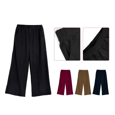 Pantalón Mujer Cintura Elástica M-L-XXL Surtido | 12 UNID1