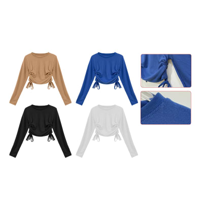 CAMISETA ACANALADA MANGA LARGA AJUSTABLE  M-L/L-XL/XL-XXL1