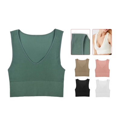 CAMISETA LOLA CUELLO V SIN COSTURA S M-L/L-XXL1