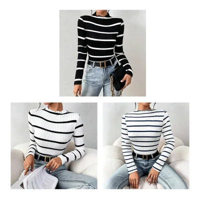 POLERA MANGA LARGA RAYADA M-L-XL1