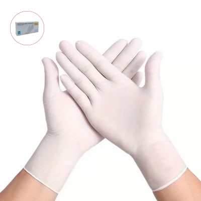 GUANTE DE NITRILO DESECHABLE 100 UNIDADES S1