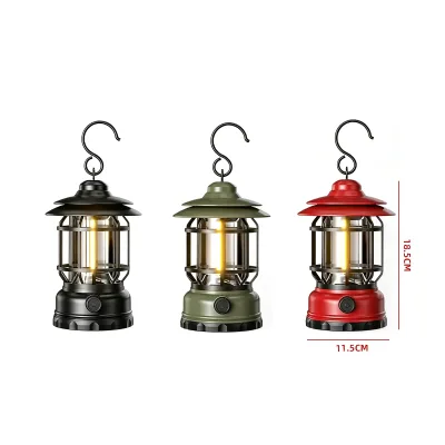 LUZ FAROL RECARGABLE USD CAMPING 11.5X18.5CM1