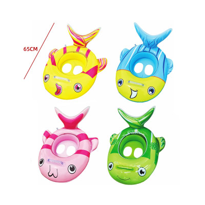 FLOTADOR INFLABLE INFANTIL FIGURA PEZ 65 CM1