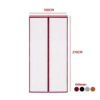 CORTINA MALLA MOSQUITERA LISA 100X210CM1