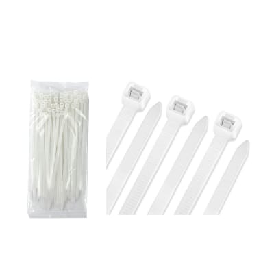 BRIDA NYLON BLANCA 4.8 x 200 MM1
