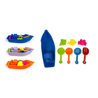 BARCO DE PLAYA CON ACCESORIOS 32X12X11CM1