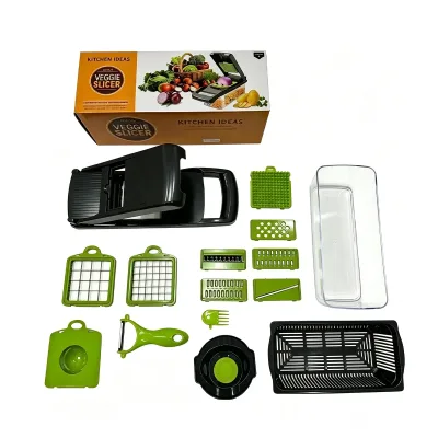 CORTADOR MULTIFUNCIONAL DE VERDURAS 16 EN 1 32X11X9.5CM1