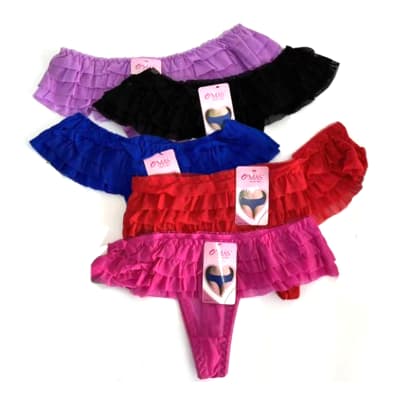 COLALESS DE MUJER CON ENCAJE | 12 UNID1