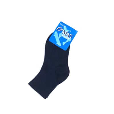 CALCETINES DE NIÑO COLOR AZUL CON TALLAS SURTIDAS | 12 UNID1