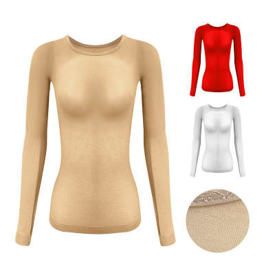 CAMISETA LOLA DE PANTY LISO TALLA ÚNICA | 12 UNI.1