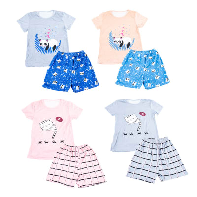 PIJAMA LOLA CONJUNTOS MANGA CORTA Y SHORT1