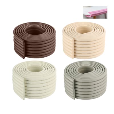 BURLETE PROTECTOR PARA BORDES GOMA 8X0.8X200CM |12 UNID1