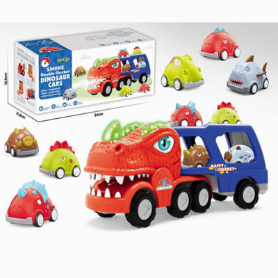SET AUTOS DINOSAURIO A FRICCION CON LUZ Y SONIDO JA1086831