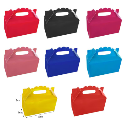 CAJA COTILLON COLOR LISO CARTON 19X9X9CM | 12 UNID1