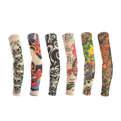 MANGA DE PROTECCION SOLAR UV TATUAJES 46X12X8CM | 12 UNID1