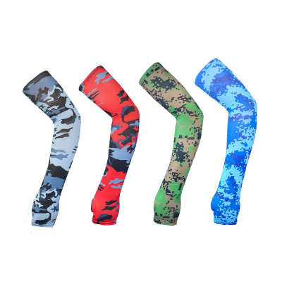 MANGA DE PROTECCION SOLAR UV DISEÑO CAMUFLAJE 50X11.5X9CM | 12 UNID1