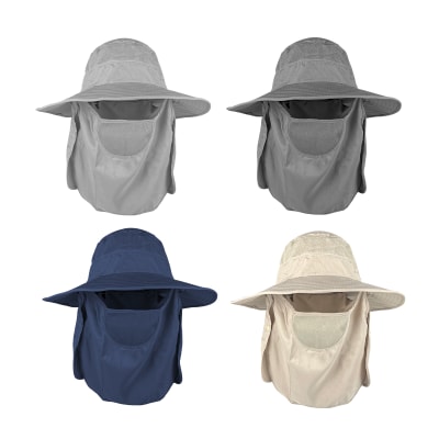 SOMBRERO DE MUJER CUBRE CUELLO Y CARA 57CM1