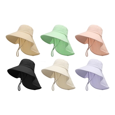 SOMBRERO DE MUJER CUBRE CUELLO 57CM1