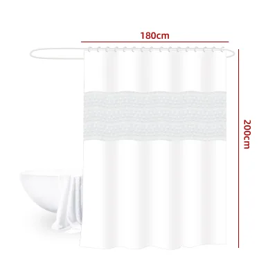 CORTINA DE DUCHA 180*200 BLANCO1