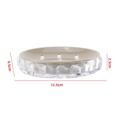 JABONERA BEIGE 12.5X9X2.5X9.5CM 1