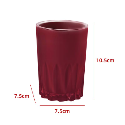 VASO DE BAÑO BURDEO 10.5X7.5X7.5CM1