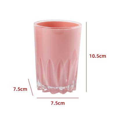 VASO DE BAÑO ROSADO 10.5X7.5X7.5CM1