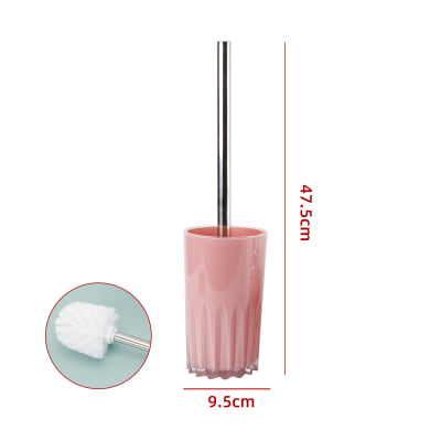 ESCOBILLERO ROSADO 47.5X9.5X8.5CM 1