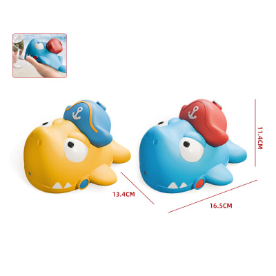 Juguete Pistola Agua Tiburón Infantil Verano | Colores Surtidos1