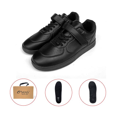 ZAPATILLA ESCOLAR NEGRO ADULTO TALLA 36/37/38/39/40/411