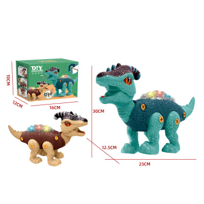 DINOSAURIO ARMABLE CON LUZ  Y SONIDO1