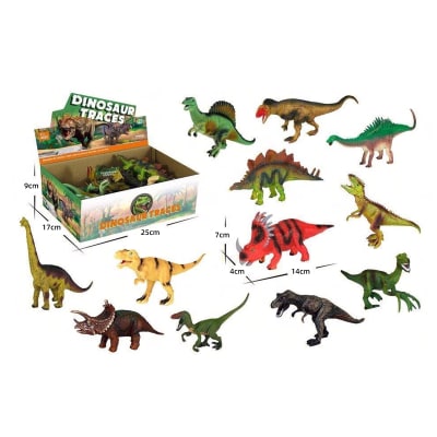 DINOSAURIO 7X4X14CM 12 UNID1